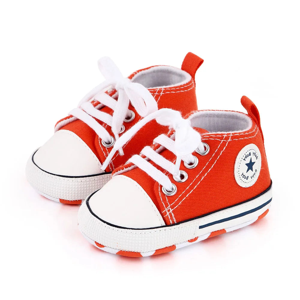 Multicolor NonSlip Baby/Toddler's First Walking Shoes