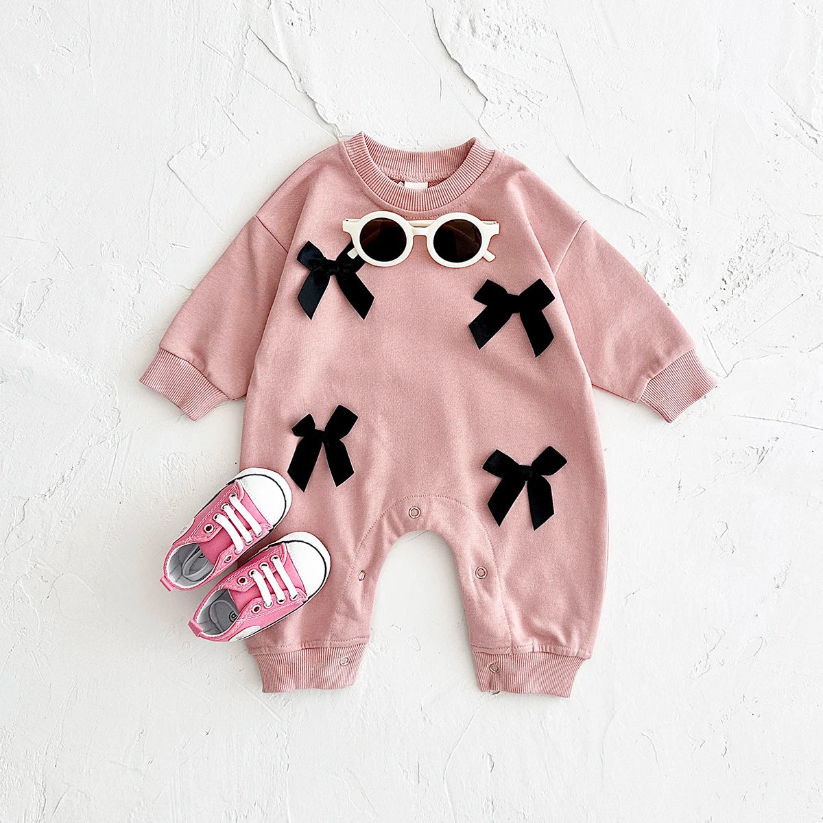 Baby Girls Bow Jumper