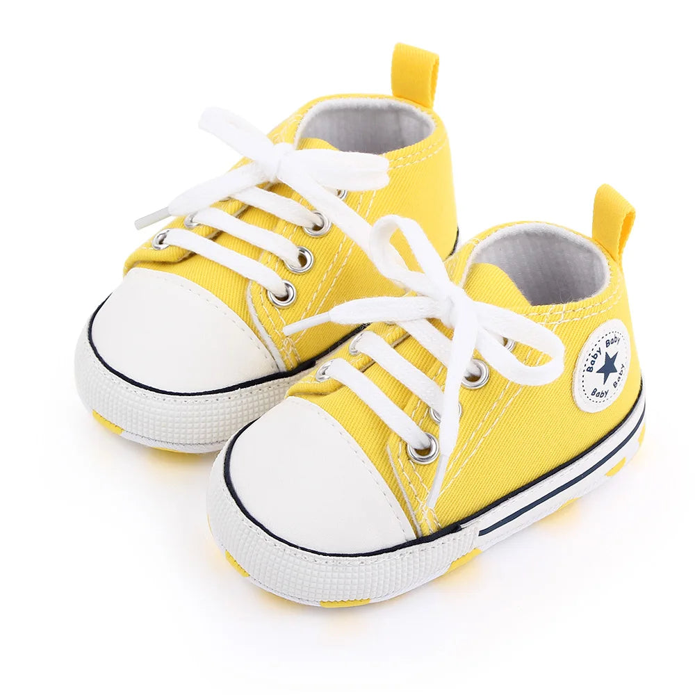 Multicolor NonSlip Baby/Toddler's First Walking Shoes