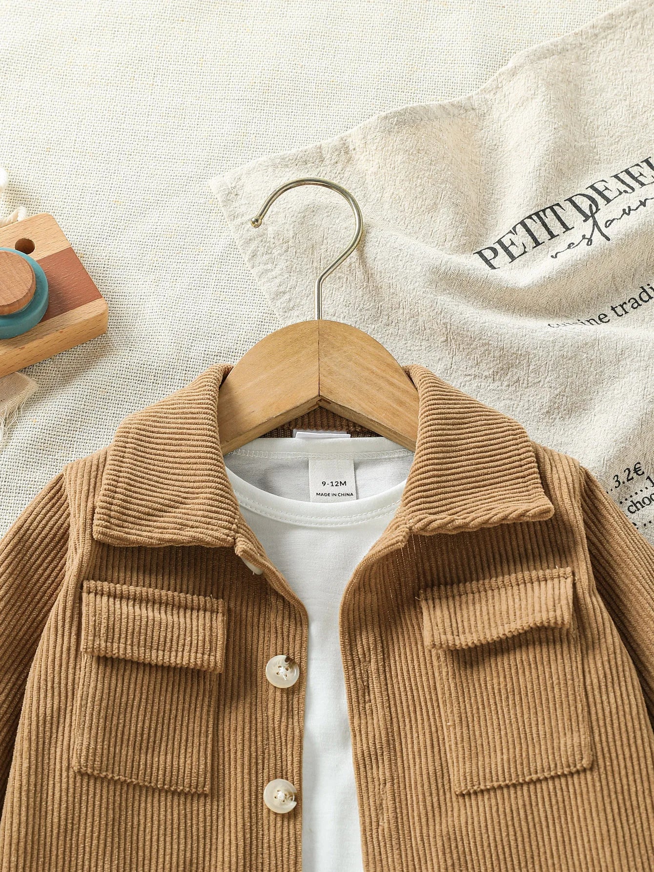 Baby Boy Jacket and Pants Two-Piece Set