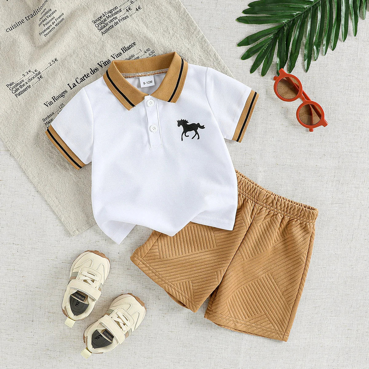 Boys Clothes Set T-Shirt And Shorts