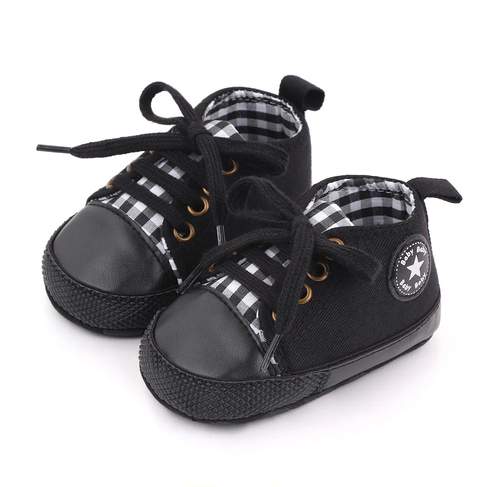 Multicolor NonSlip Baby/Toddler's First Walking Shoes