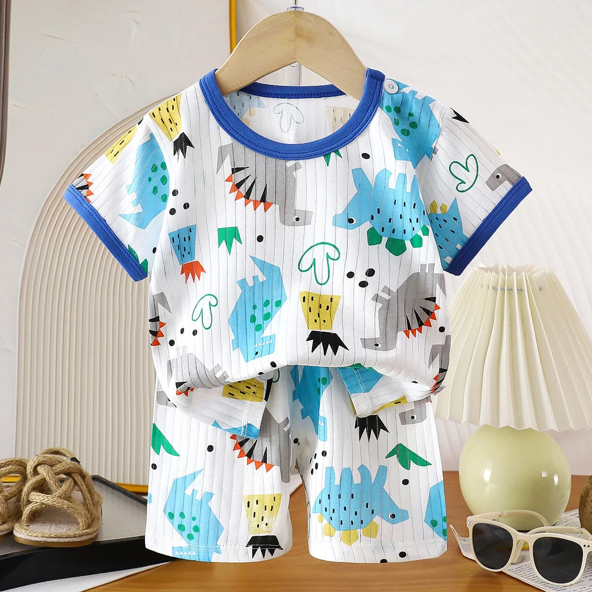 2 Piece Children Clothing  Short Sleeve