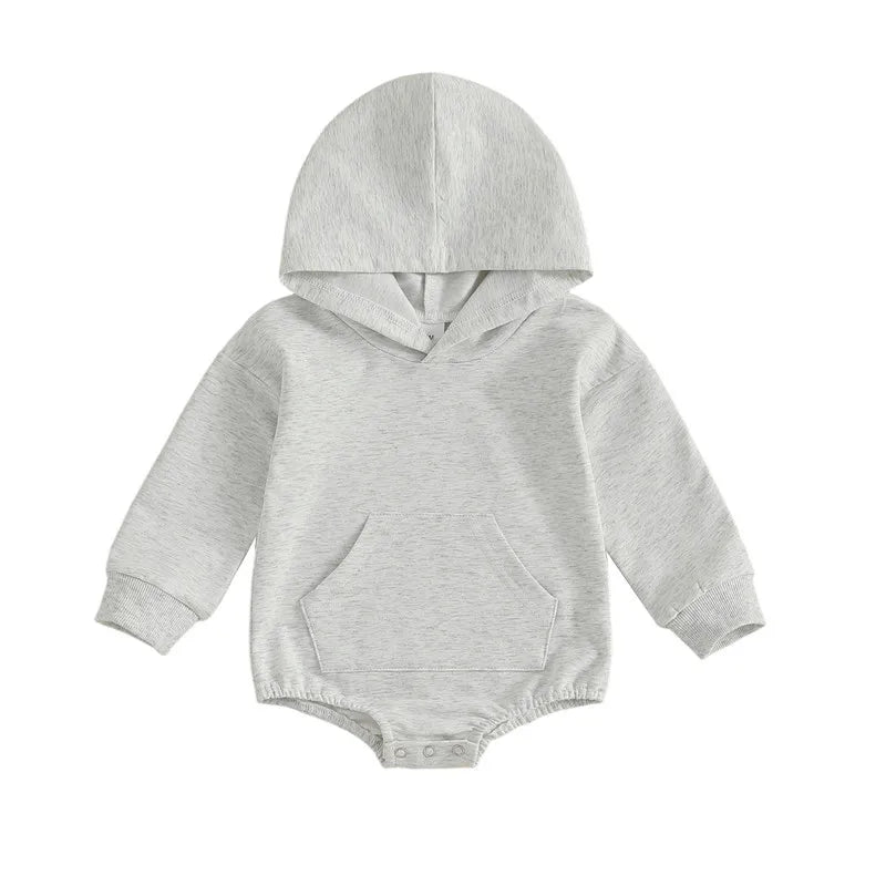 Hooded Long Sleeve Romper