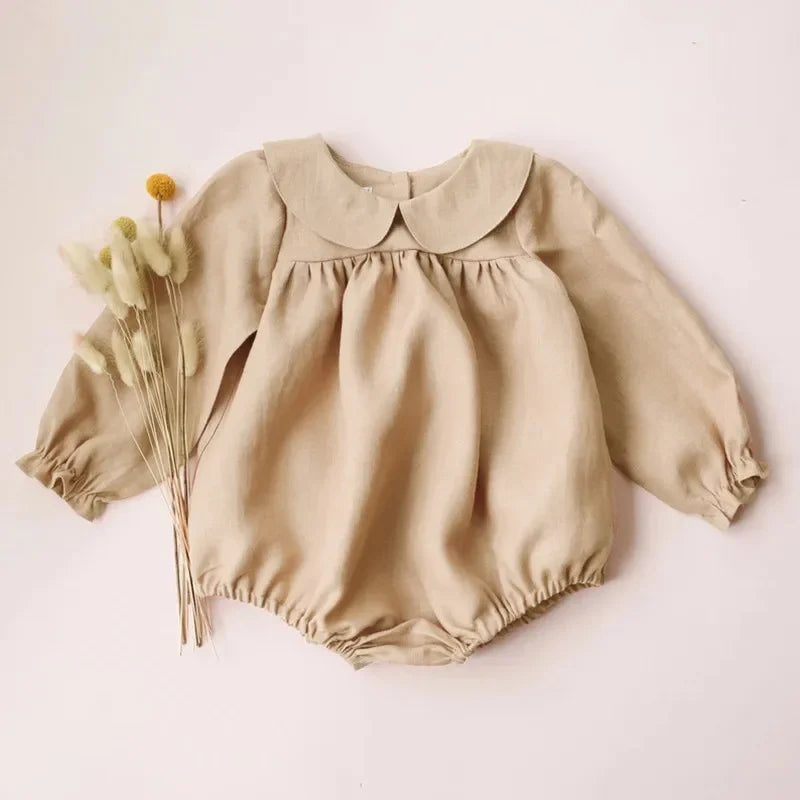 Baby Girl Long Sleeve Romper