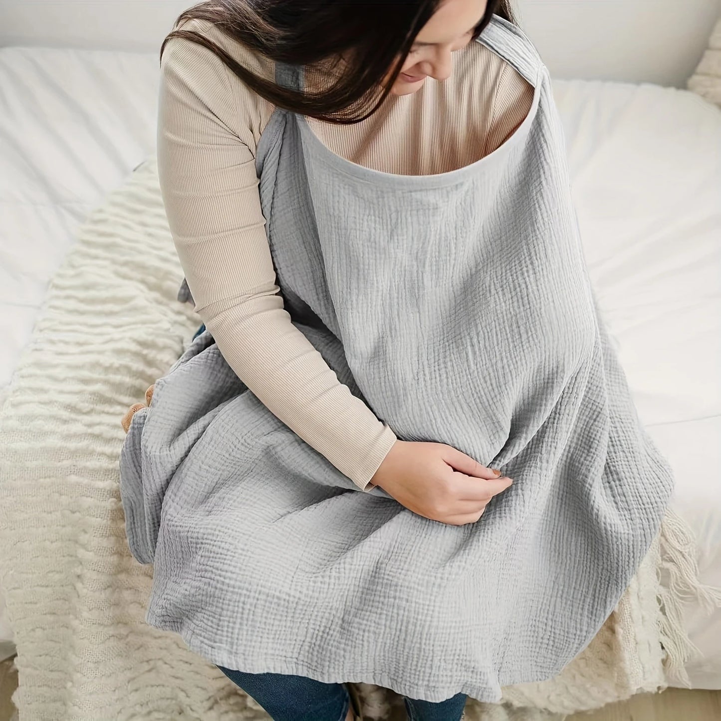 1 Piece Nursing Cover-up, Breathable
