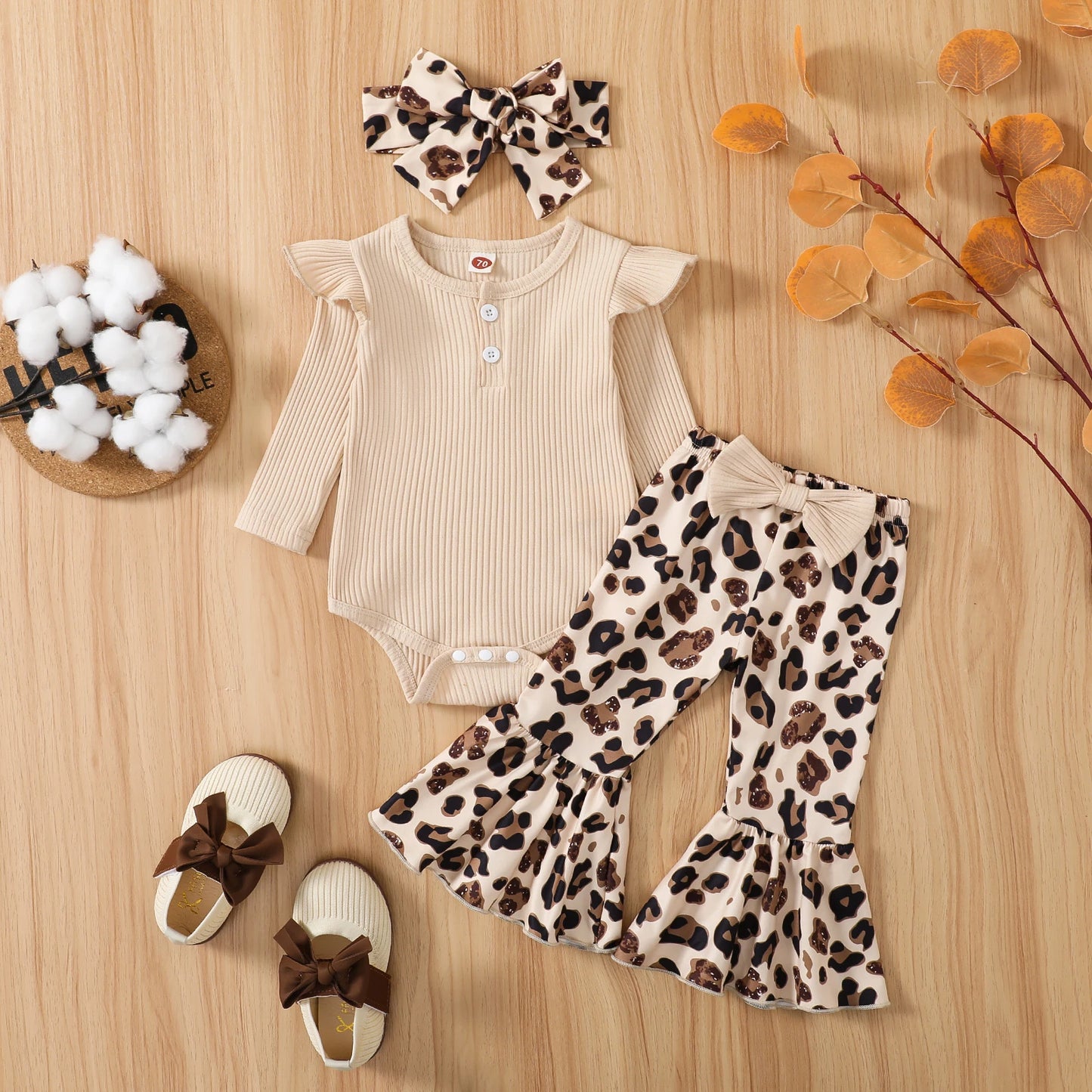 3 Piece animal print set