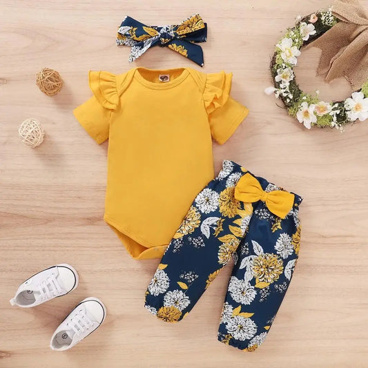 Baby Girls 3 Piece Outfits