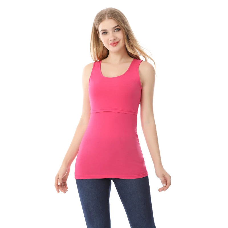 Maternity Breast Feeding Friendly Tops