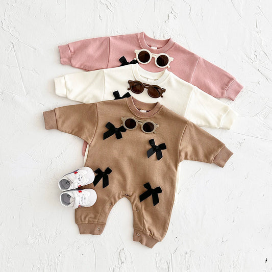 Baby Girls Bow Jumper