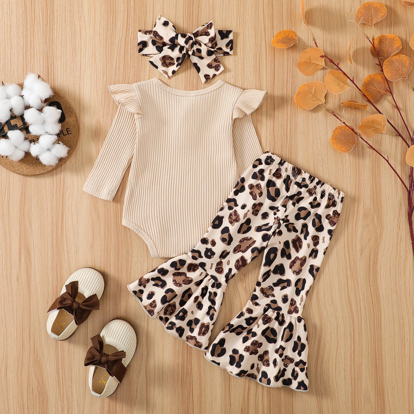 3 Piece animal print set