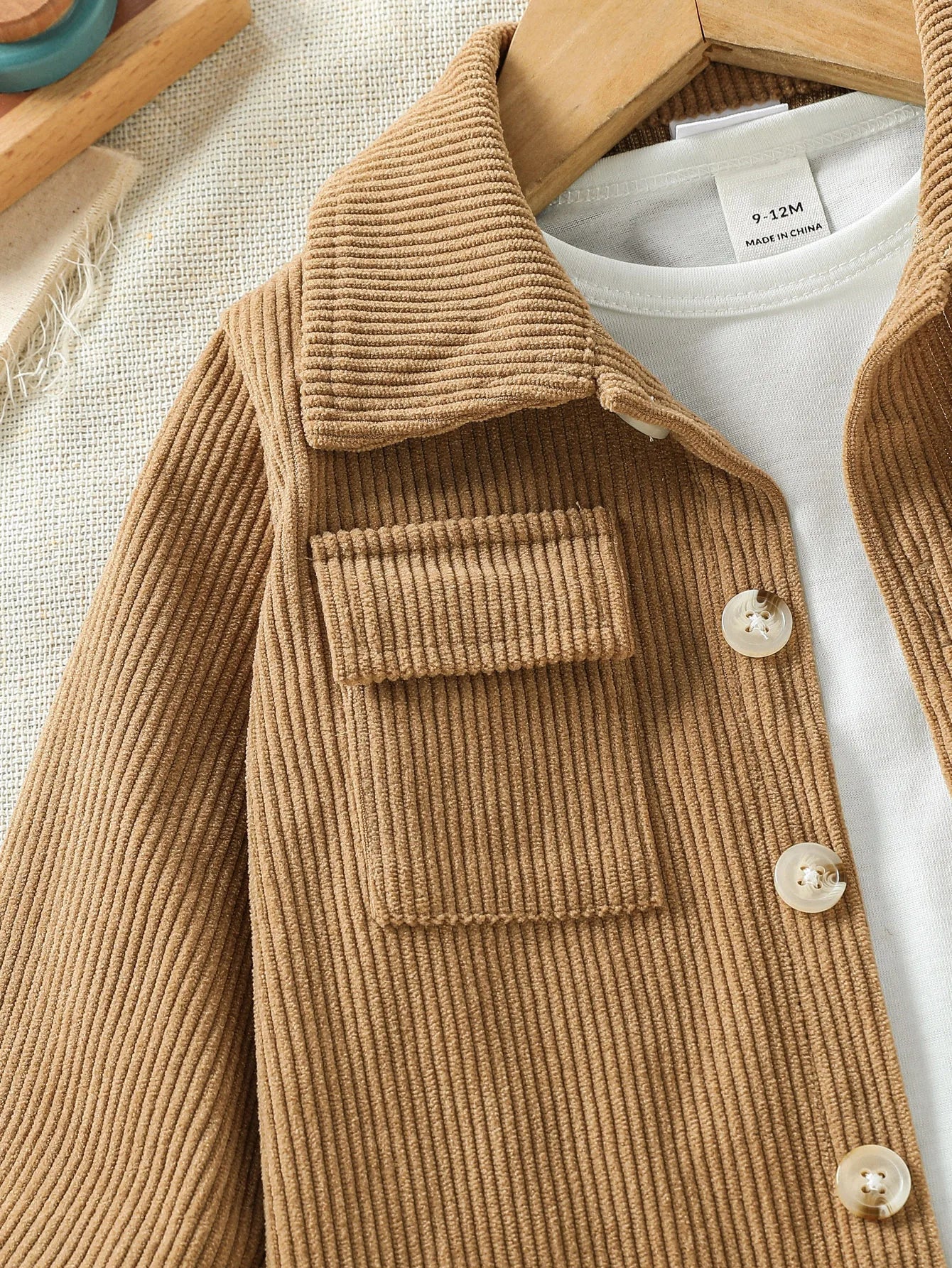 Baby Boy Jacket and Pants Two-Piece Set