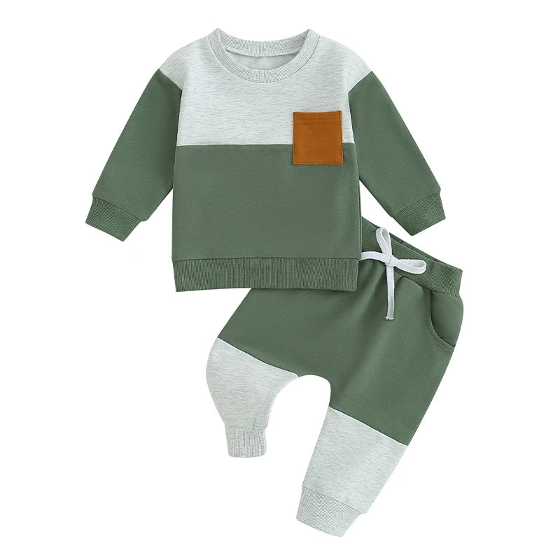 Baby Boys Fall Winter Clothing Piece Set