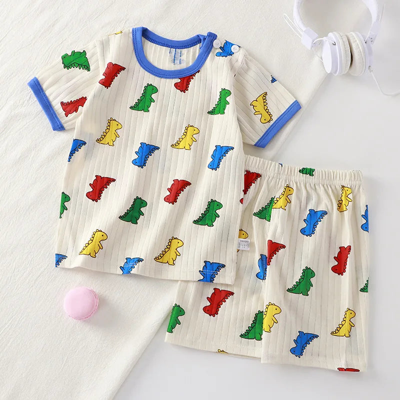 2 Piece Children Clothing  Short Sleeve