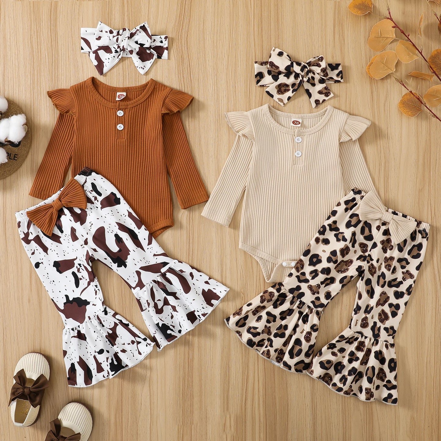 3 Piece animal print set