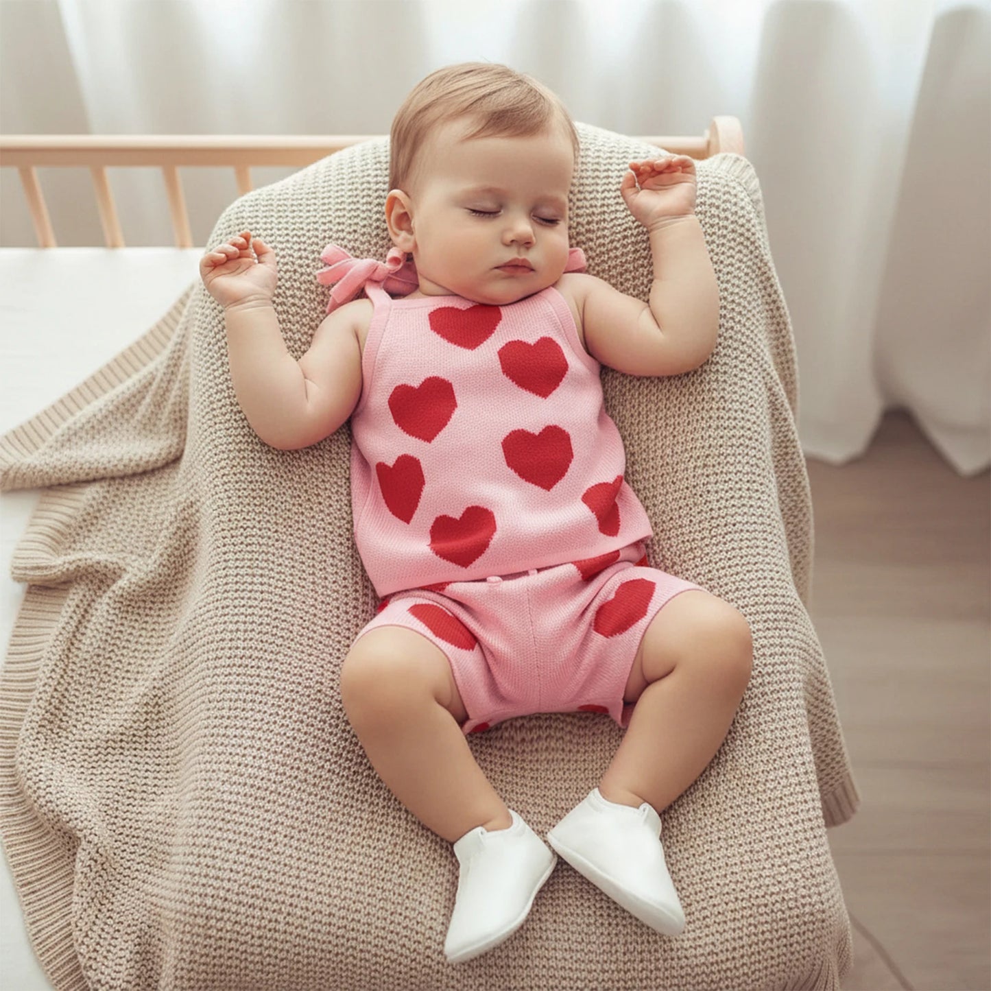 Heart Tank Top & Short Set
