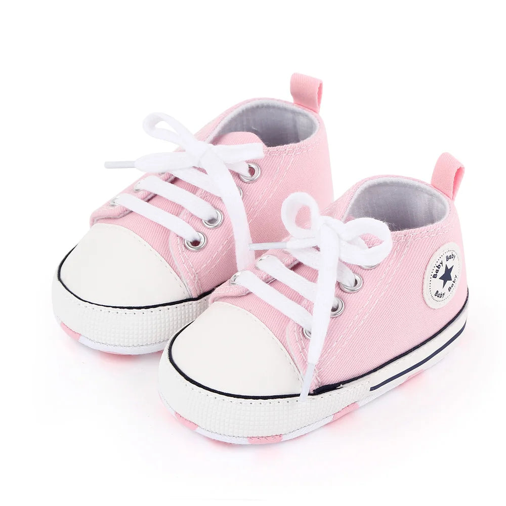 Multicolor NonSlip Baby/Toddler's First Walking Shoes