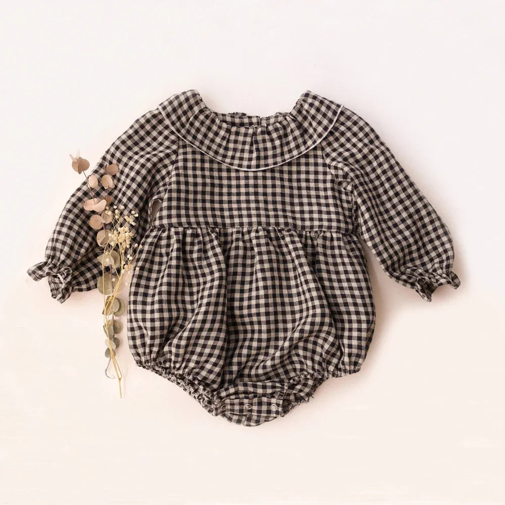 Baby Girl Long Sleeve Romper