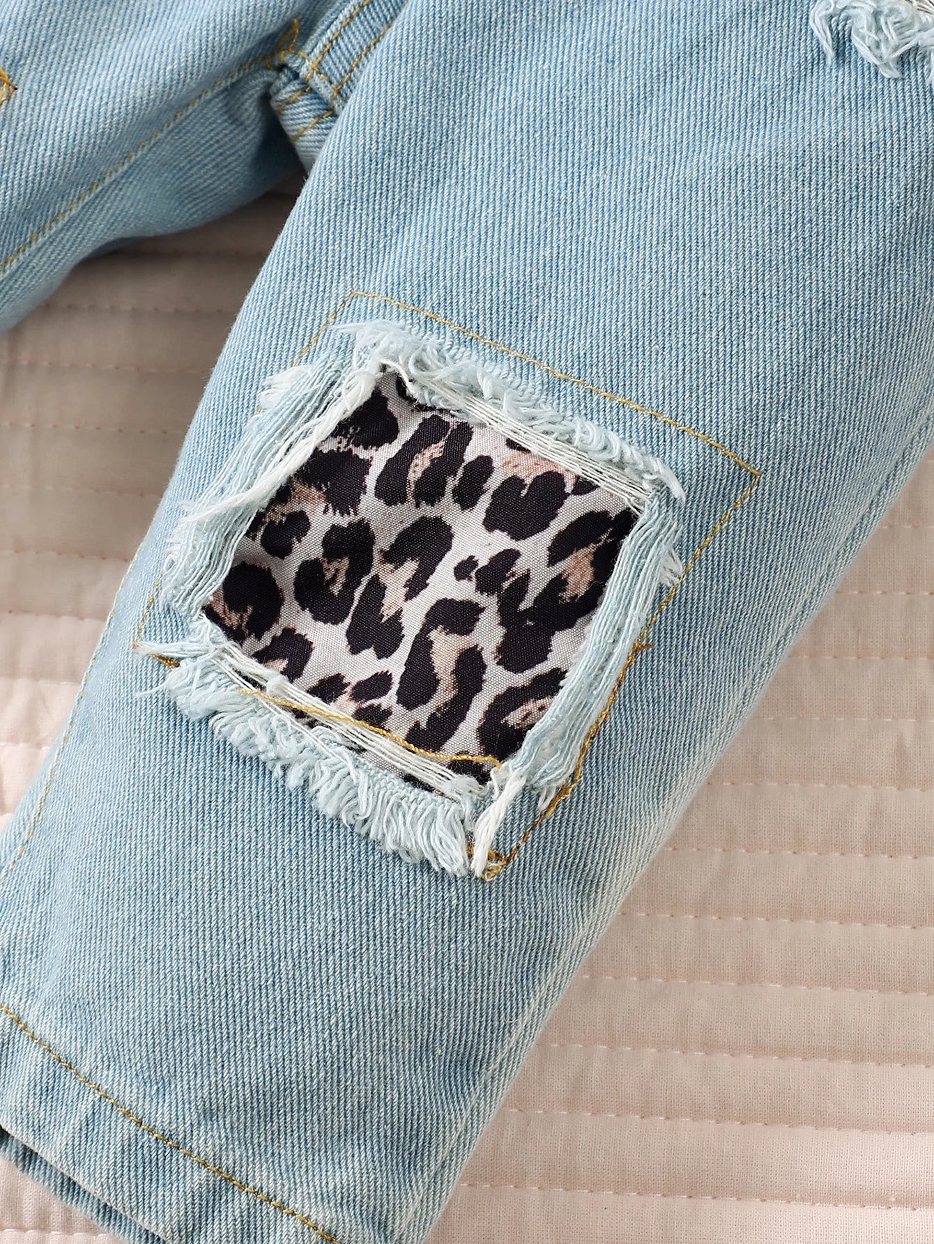 3 PieceToddler Girl Set Leopard Print