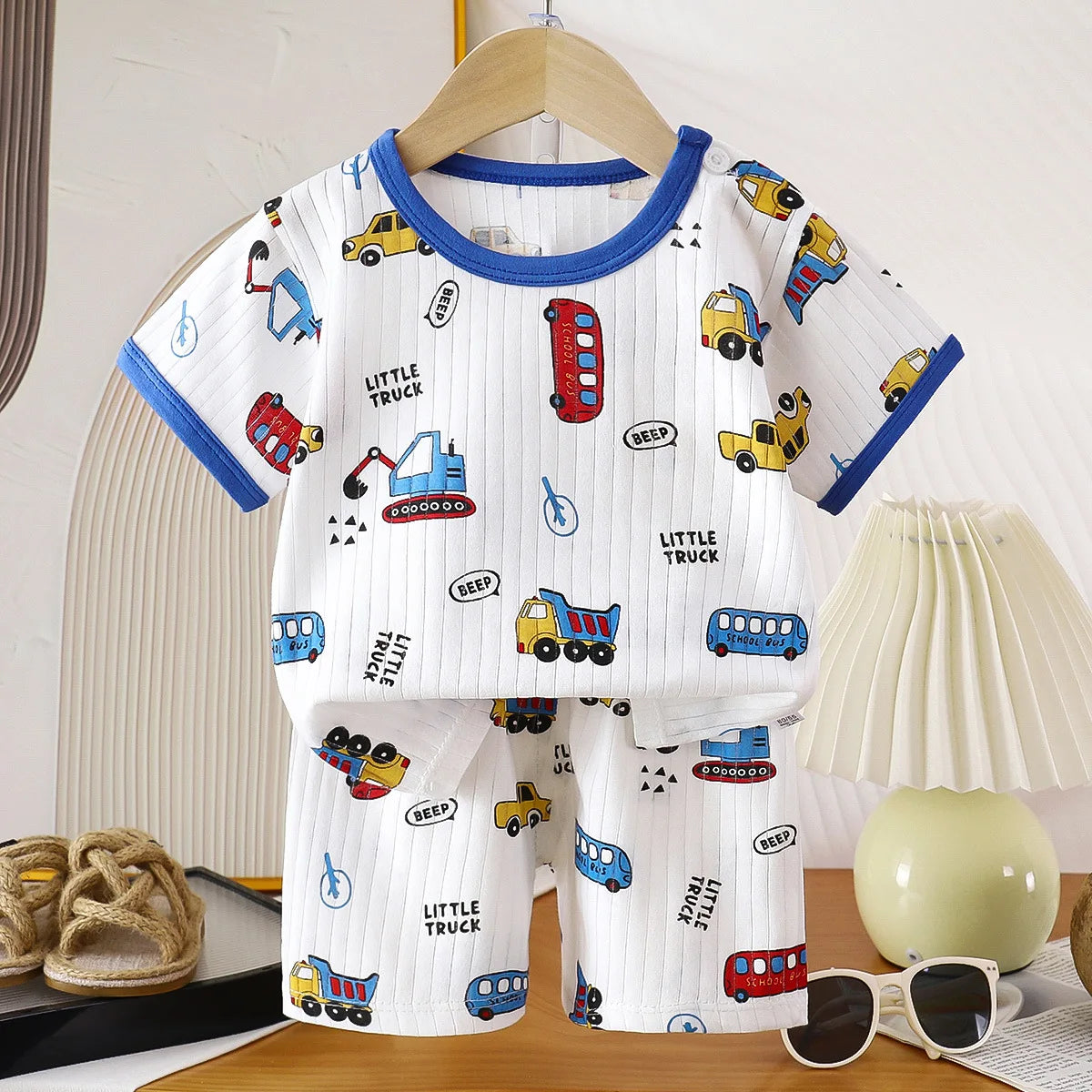2 Piece Children Clothing  Short Sleeve