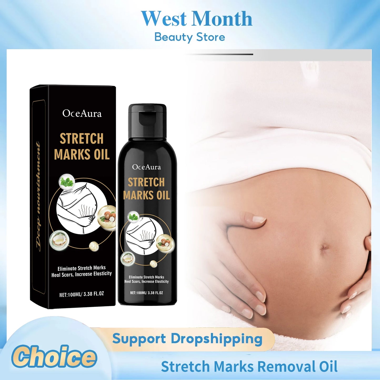Stretch Marks Removal Oil