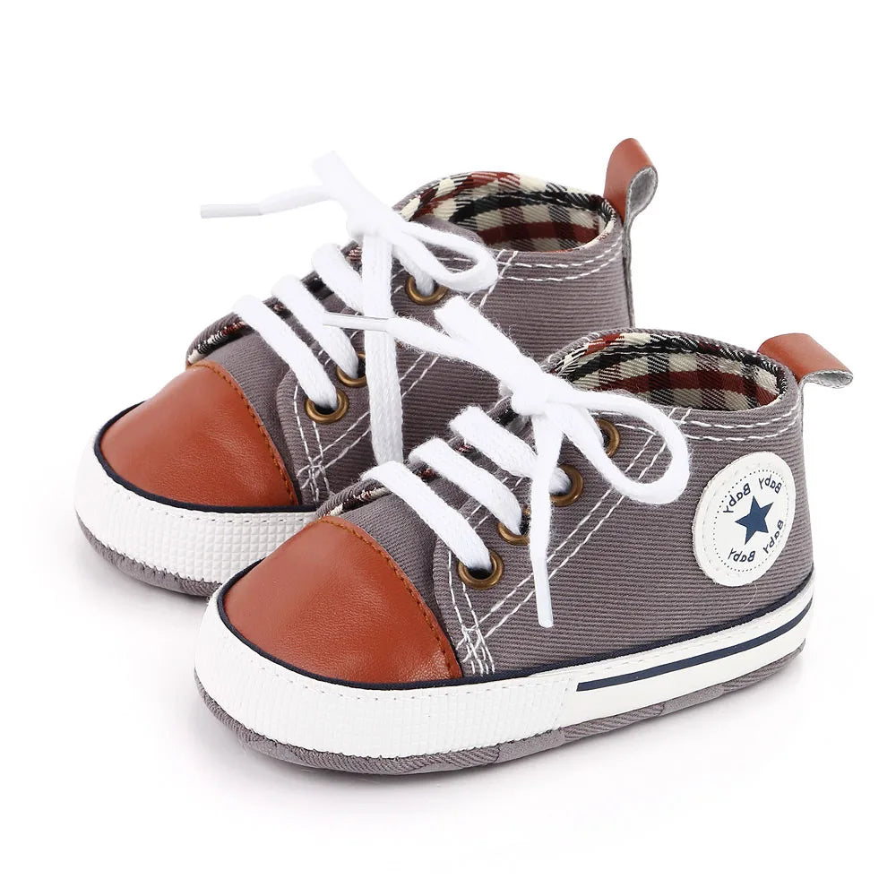 Multicolor NonSlip Baby/Toddler's First Walking Shoes