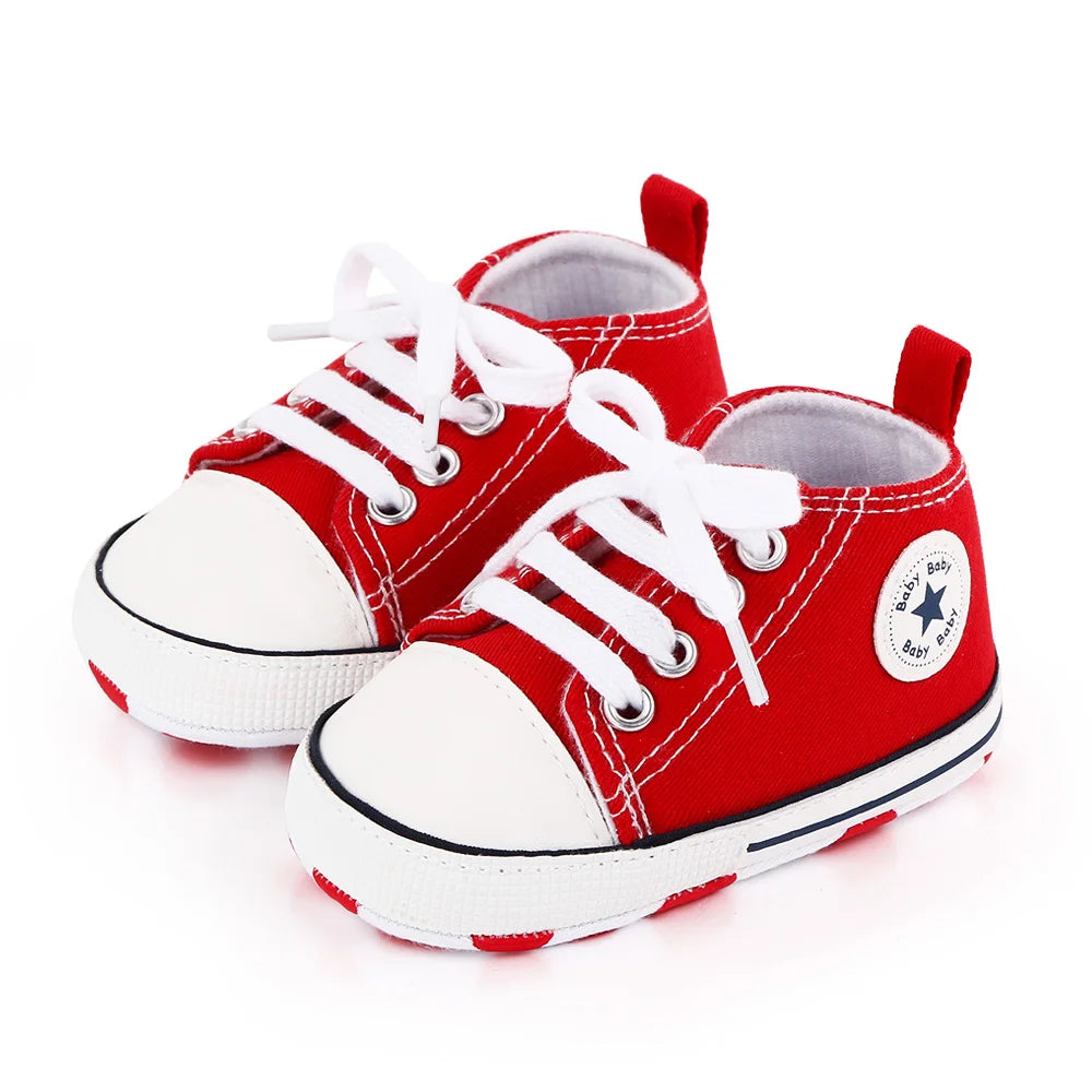 Multicolor NonSlip Baby/Toddler's First Walking Shoes