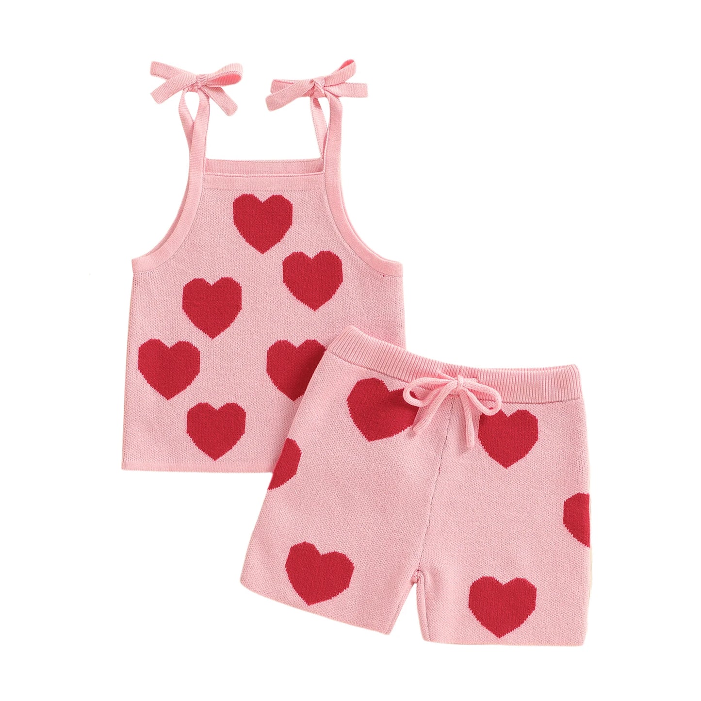 Heart Tank Top & Short Set