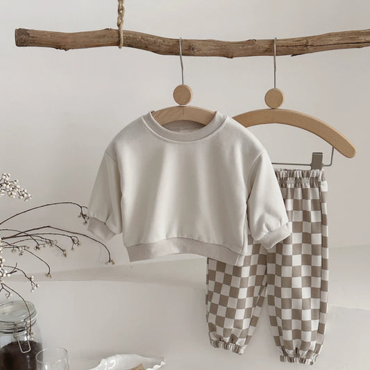 2 Piece Long Sleeve Pants Set