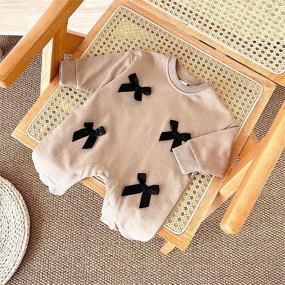 Baby Girls Bow Jumper