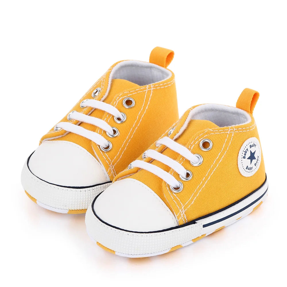 Multicolor NonSlip Baby/Toddler's First Walking Shoes