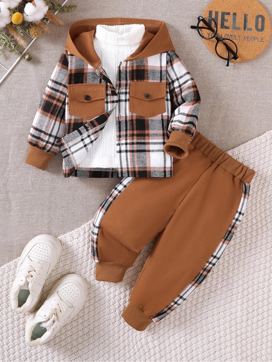 Rue's Plaid Set
