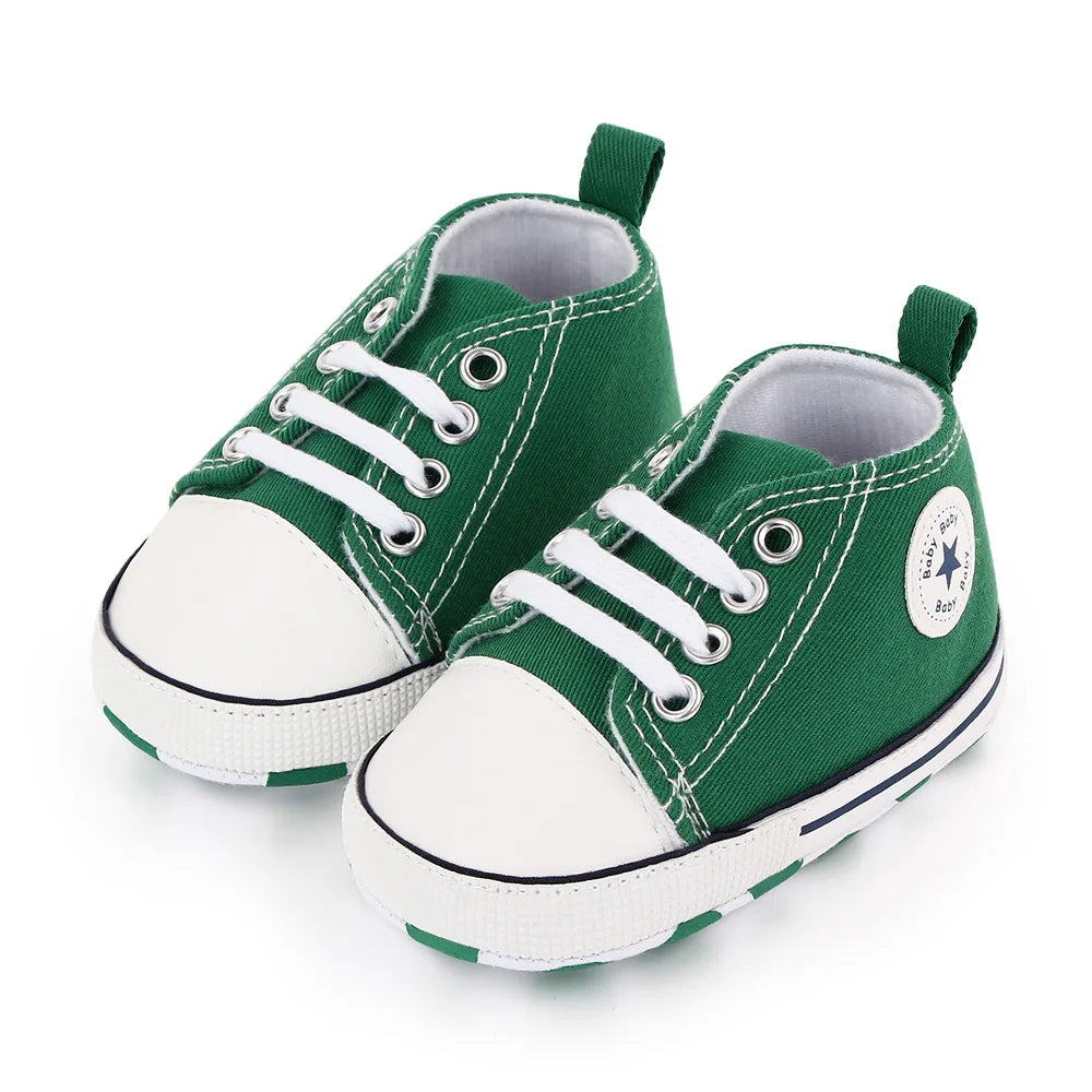 Multicolor NonSlip Baby/Toddler's First Walking Shoes
