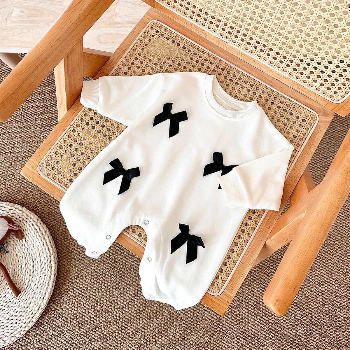 Baby Girls Bow Jumper