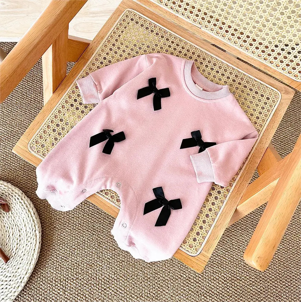 Baby Girls Bow Jumper