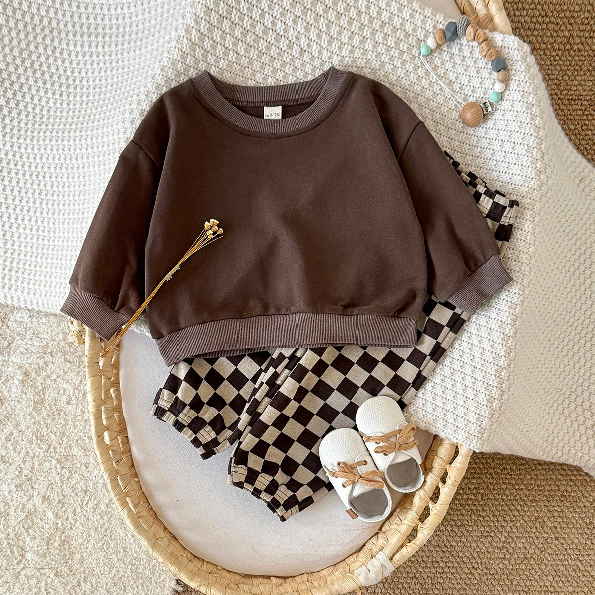 2 Piece Long Sleeve Pants Set