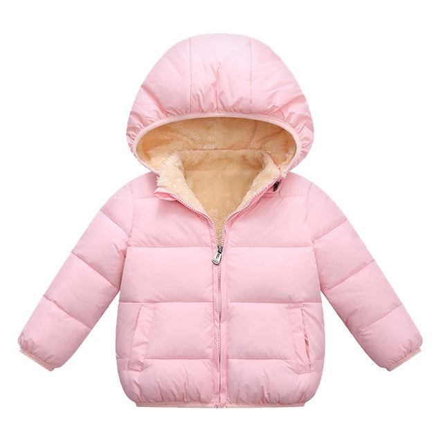 Baby Girls Thick Winter Jackets