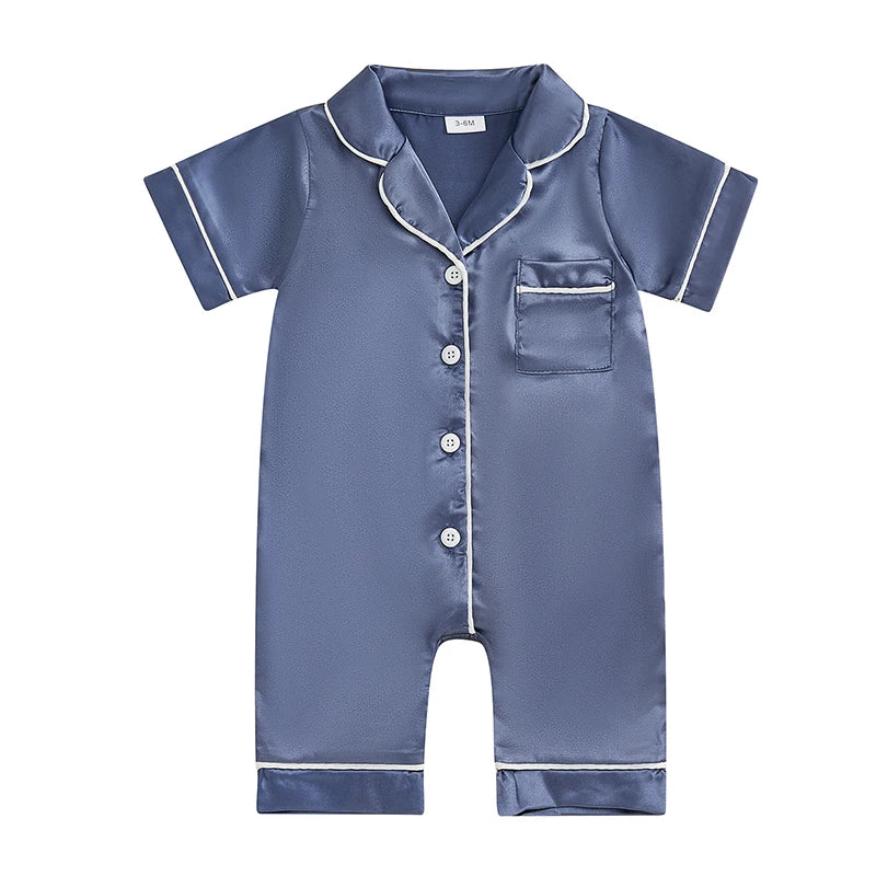 Gender Neutral Satin Pajamas