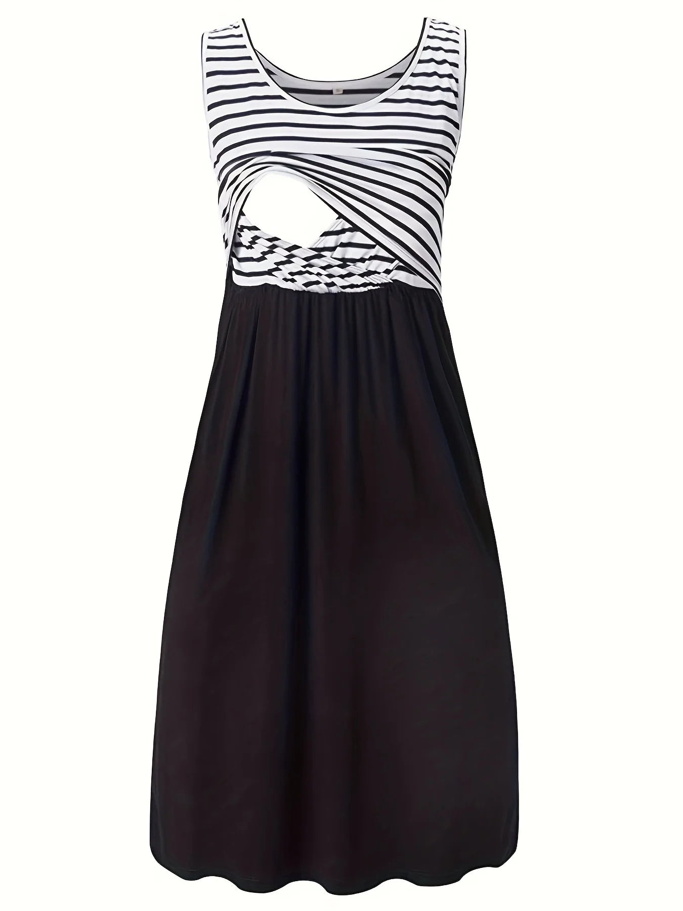 Nursing Dress Easy Breastfeeding