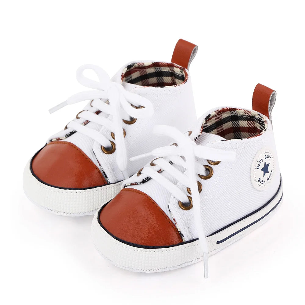 Multicolor NonSlip Baby/Toddler's First Walking Shoes