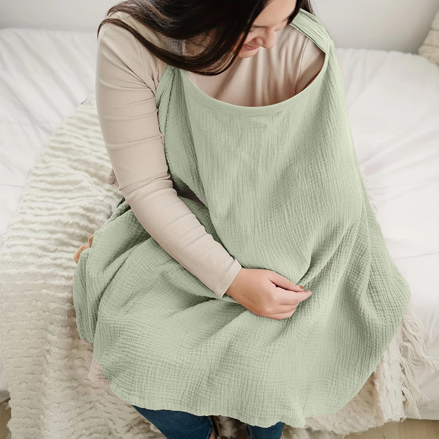 1 Piece Nursing Cover-up, Breathable