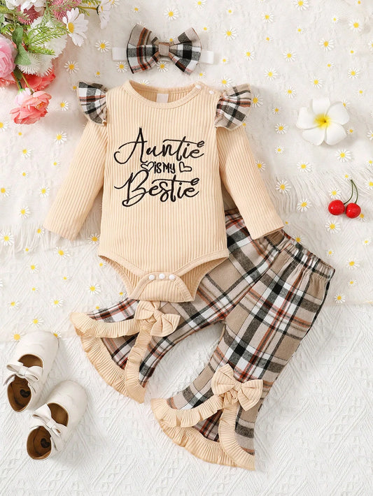 Baby Girl 2 Piece Set With Bow