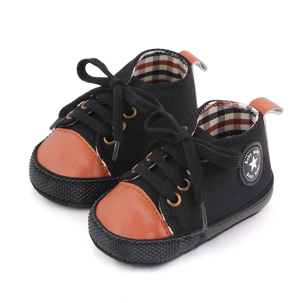 Multicolor NonSlip Baby/Toddler's First Walking Shoes
