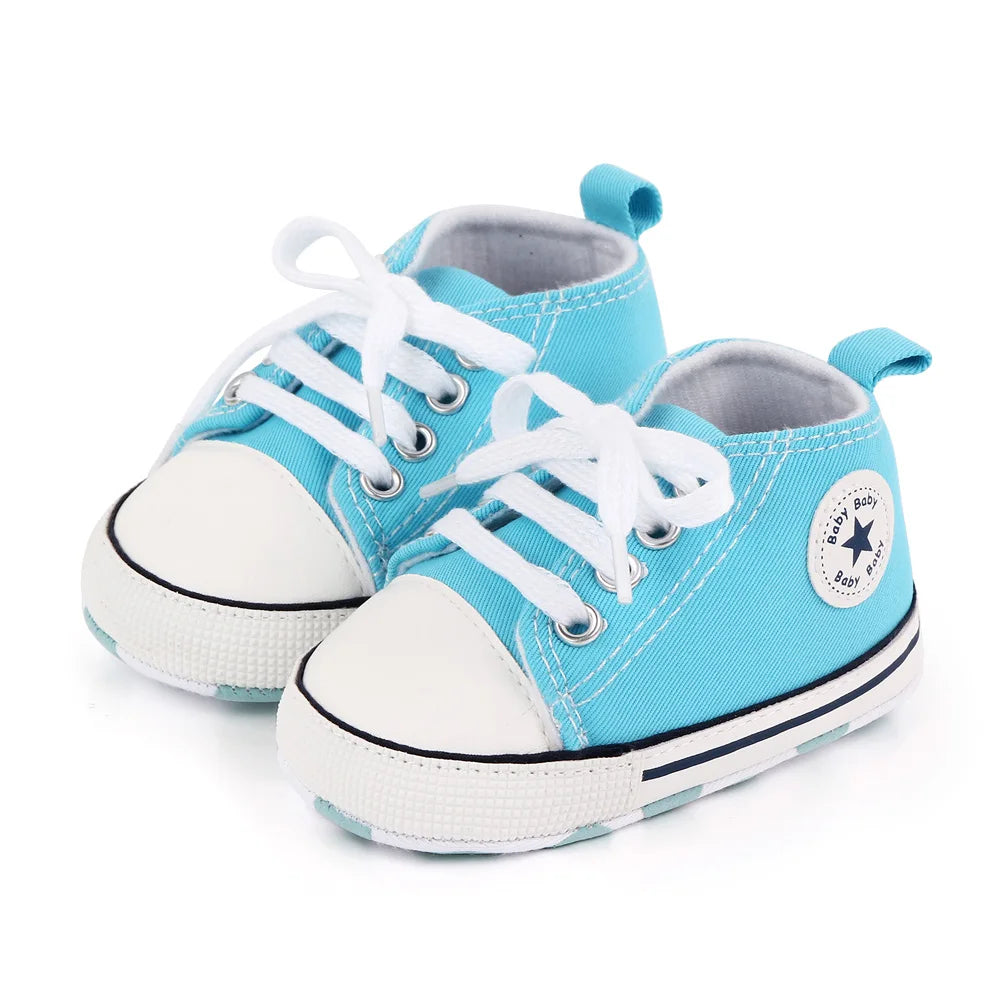 Multicolor NonSlip Baby/Toddler's First Walking Shoes